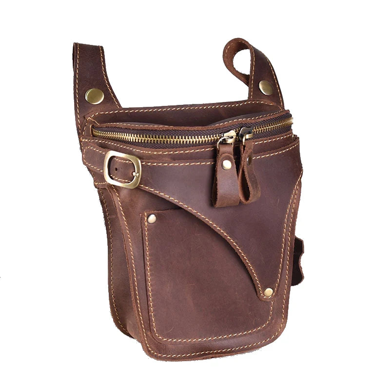 Sac Ceinture Cuir Vintage