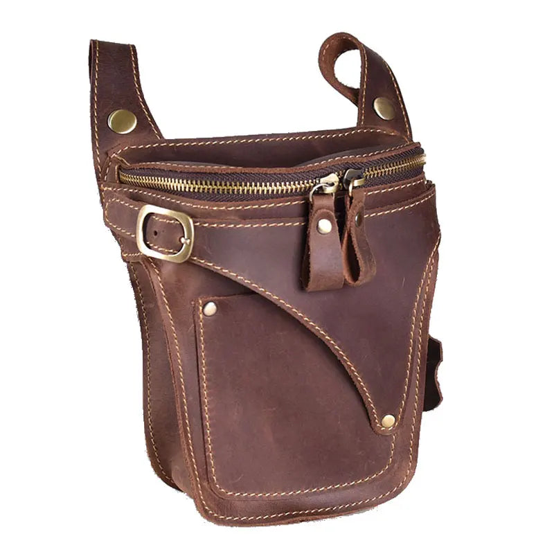Sac Ceinture Cuir Vintage