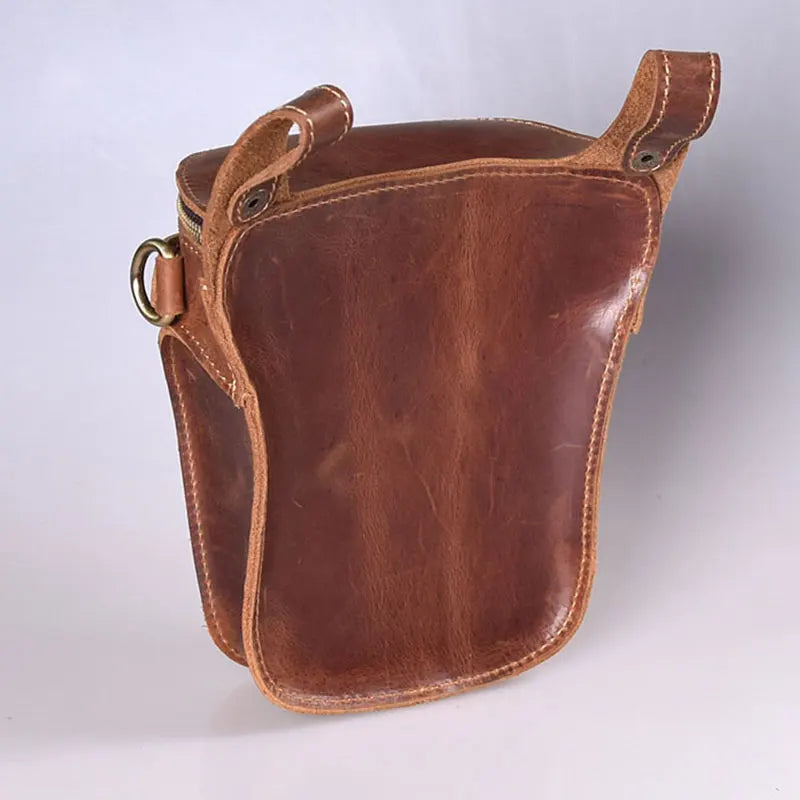 Sac Ceinture Cuir Vintage