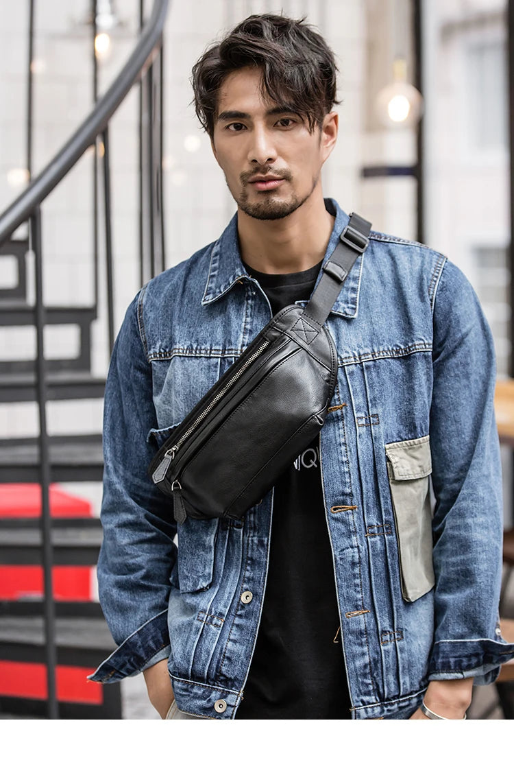 Sac Ceinture Cuir Homme