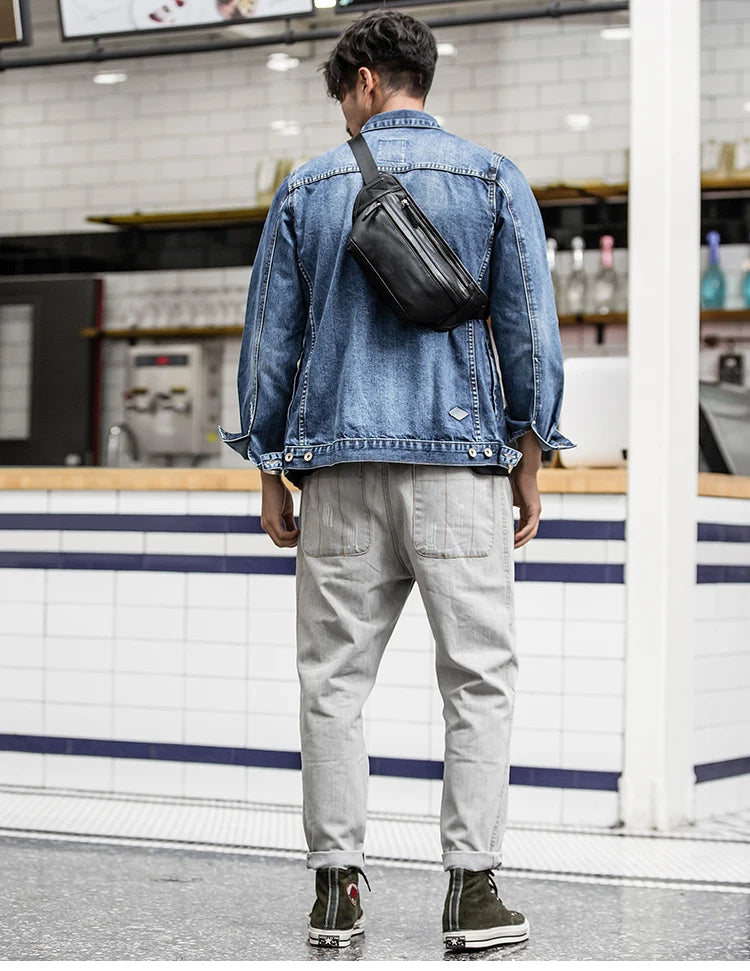 Sac Ceinture Cuir Homme