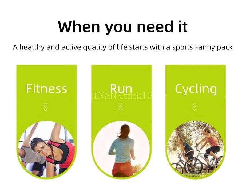 Sac Ceinture Sport Étanche