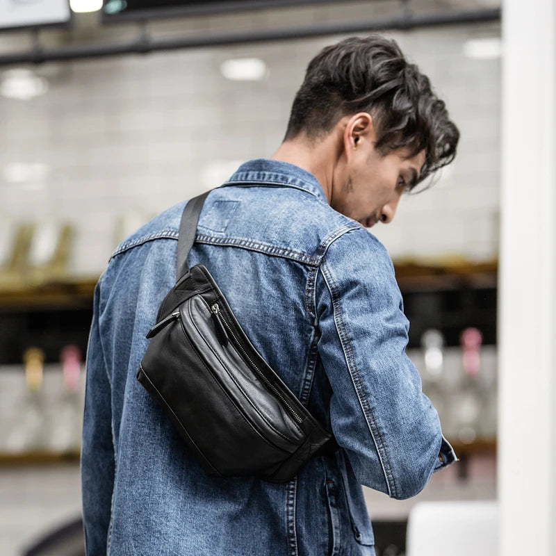 Sac Ceinture Cuir Homme