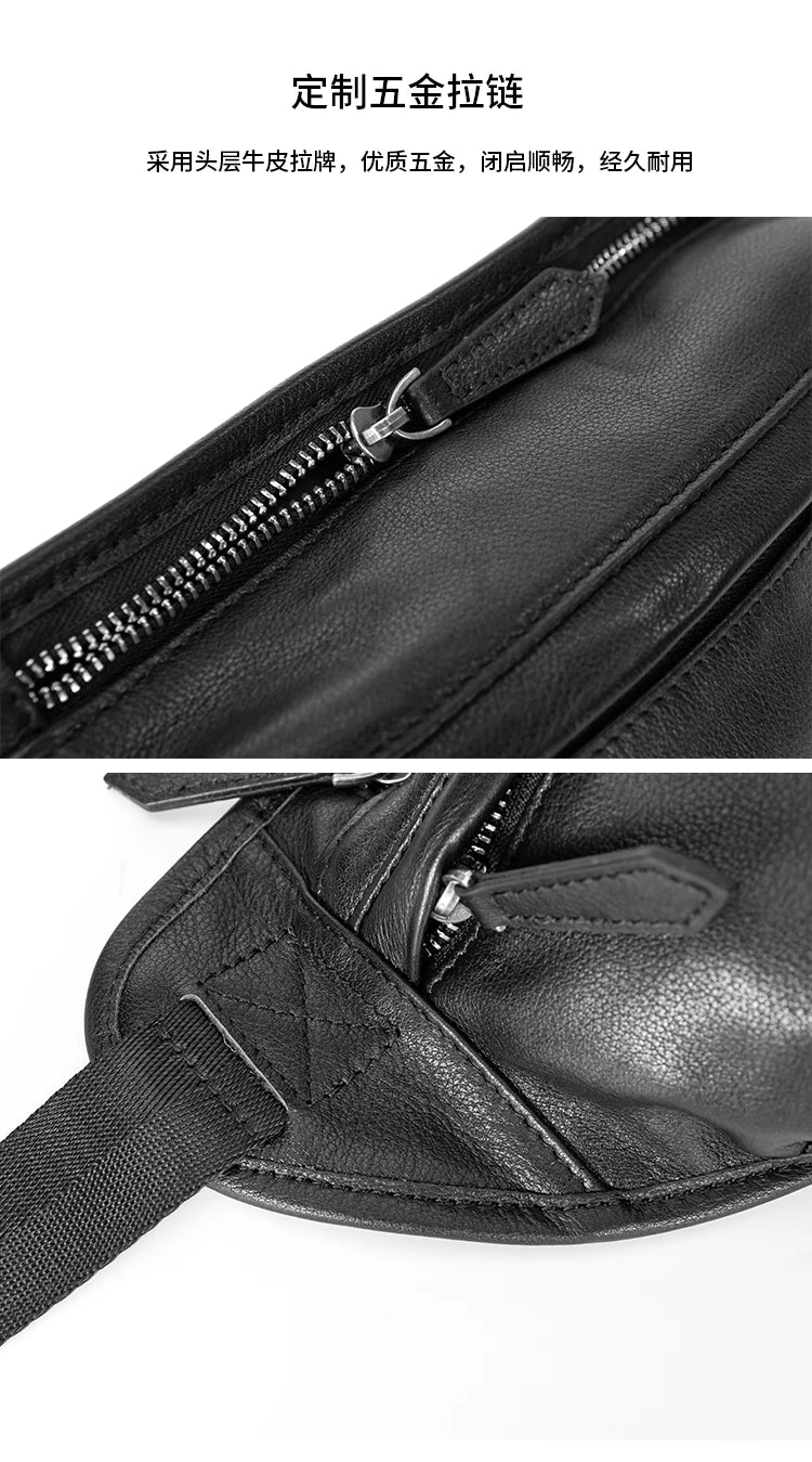 Sac Ceinture Cuir Homme