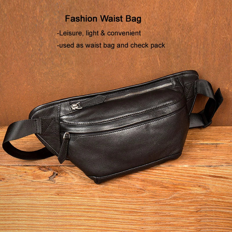 Sac Ceinture Cuir Homme