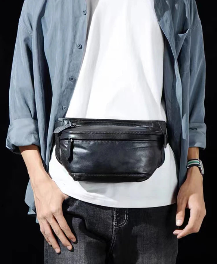 Sac Ceinture Cuir Homme