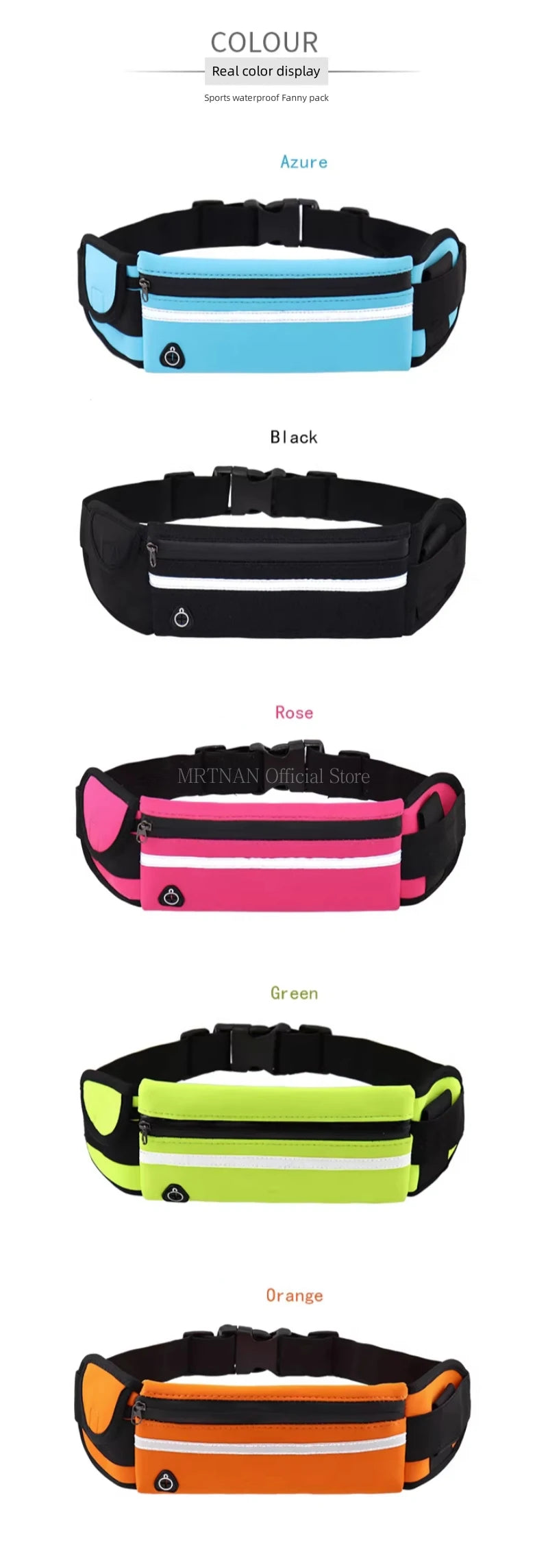 Sac Ceinture Sport Étanche